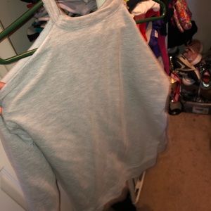 American eagle cold shoulder hoodie